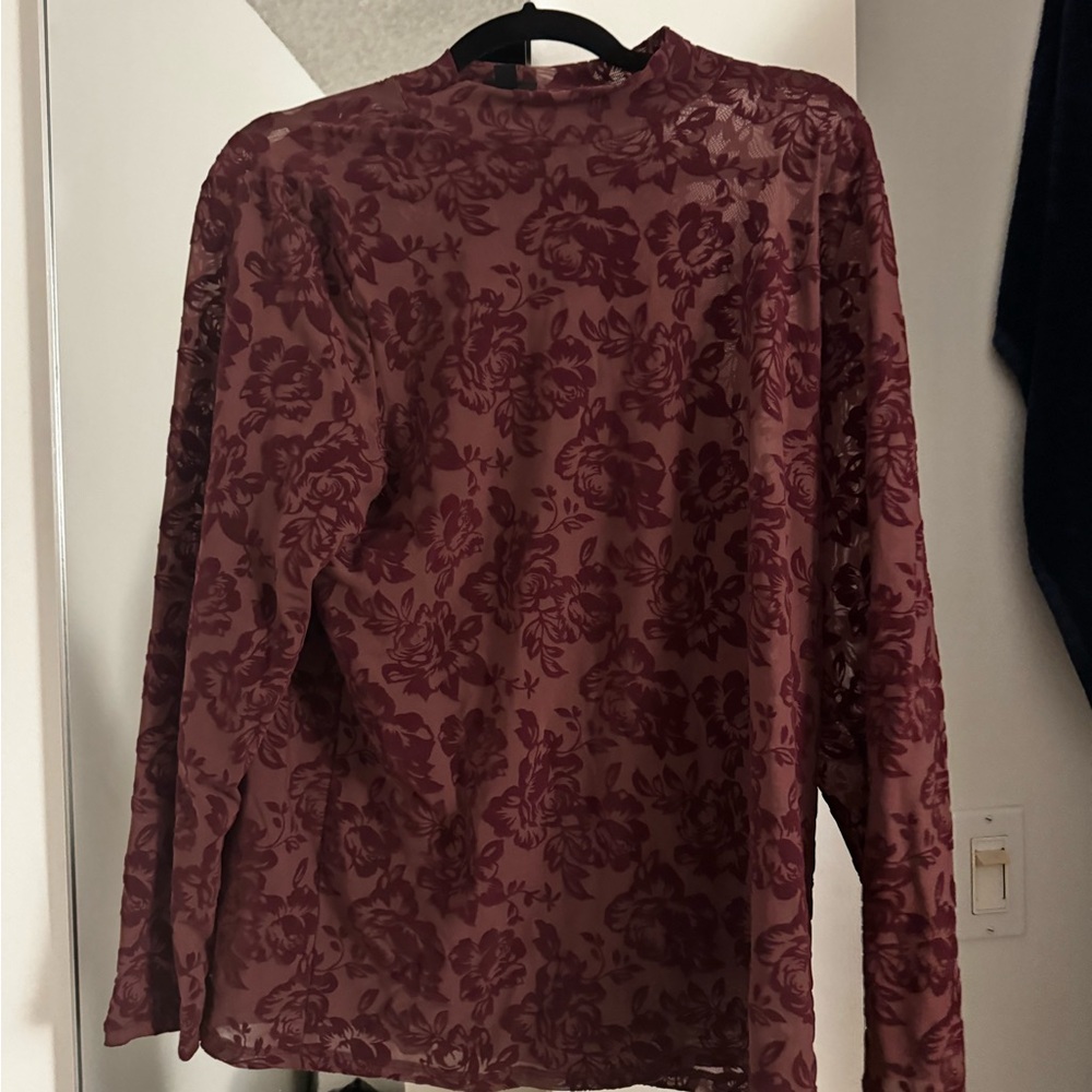 Torrid | burgundy top